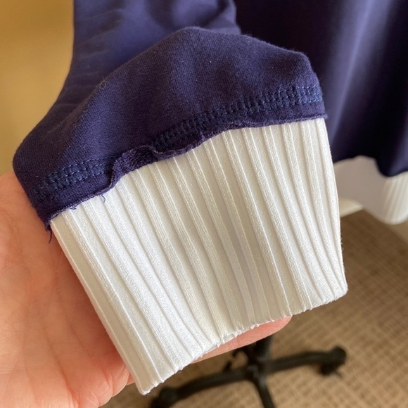 Navy/white Top by Belyn Key - XL - Picture 6 of 9